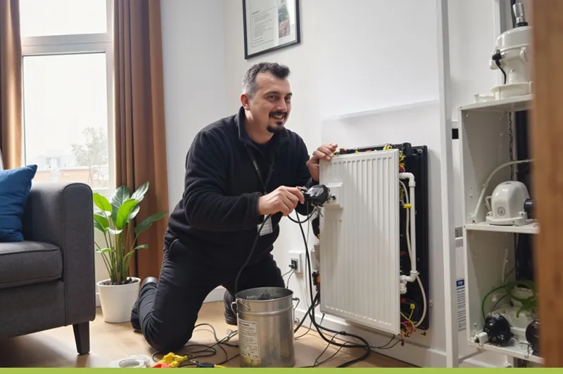 Petek temizliği yapan usta